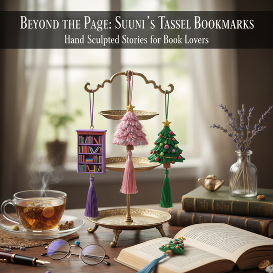 Beyond the Page: Why Suunli's Polymer Clay Tassel Bookmarks Are a Book Lover's Dream