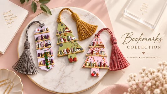 From Page to Polymer: Why Suunli's Clay Tassel Bookmarks Are Every Book Lover's Dream