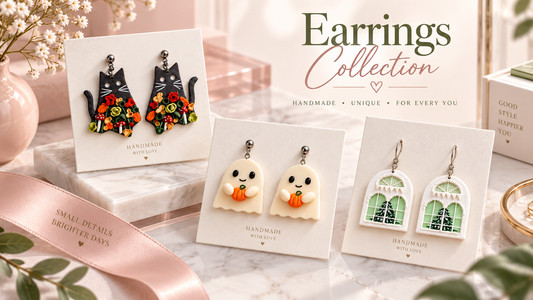 Wearing Wonders: Experience the Magic of Suunli's Polymer Clay Earrings