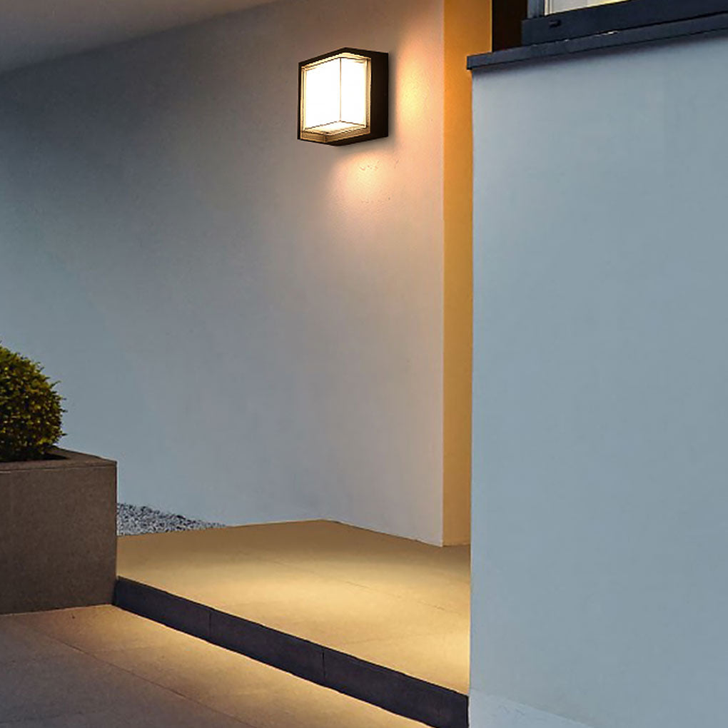 Modern Outdoor Wall Lights Round & Square Waterproof Designs for Gardens & Villas