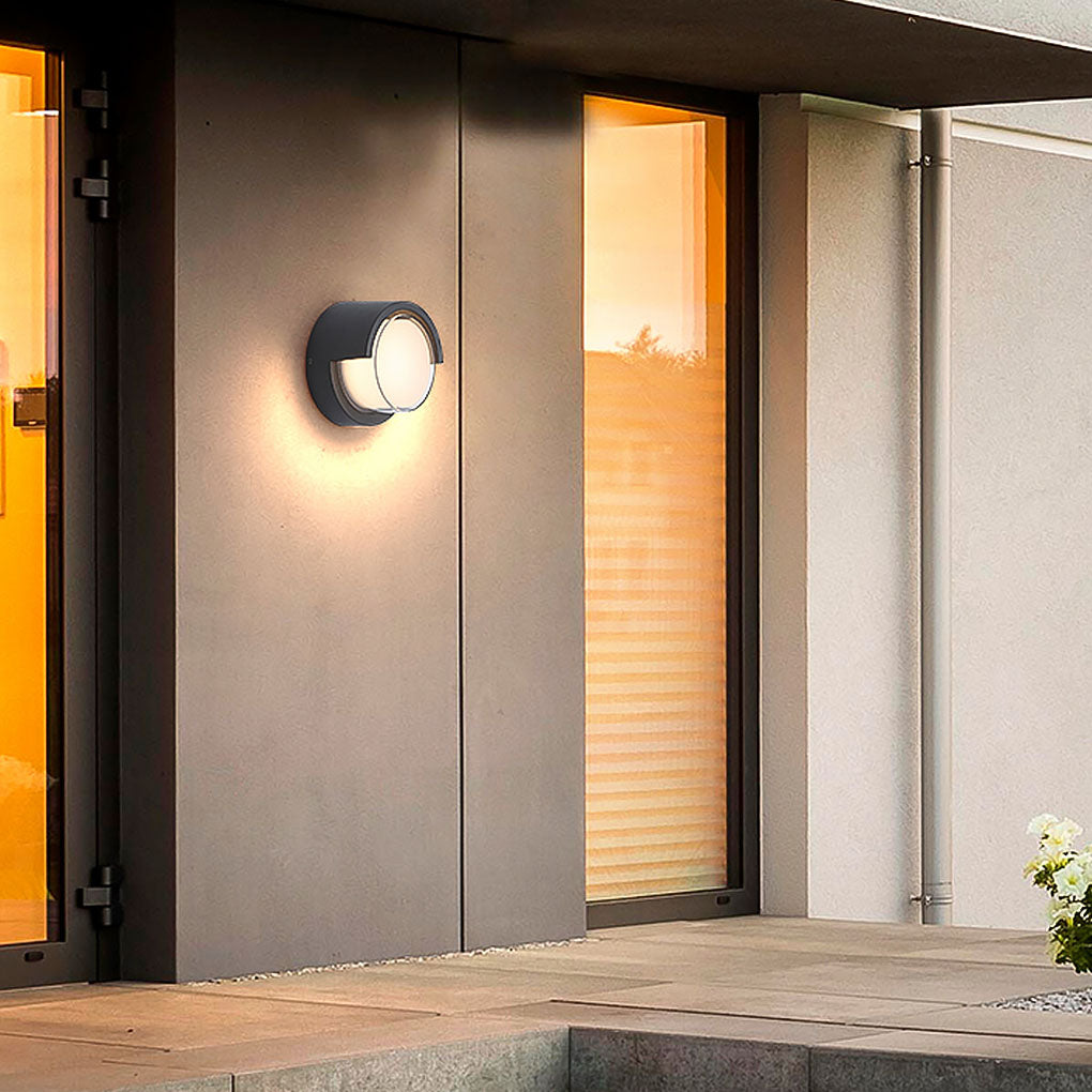 Modern Outdoor Wall Lights Round & Square Waterproof Designs for Gardens & Villas