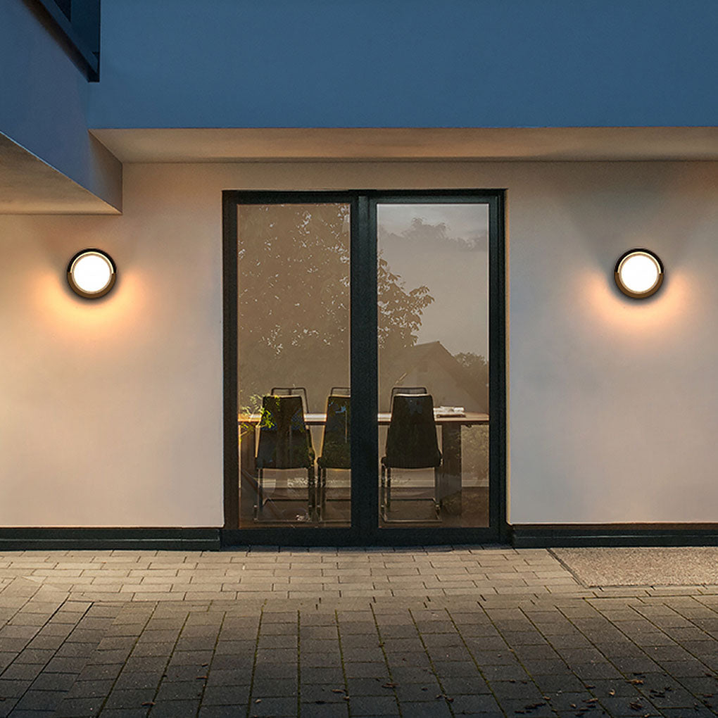 Modern Outdoor Wall Lights Round & Square Waterproof Designs for Gardens & Villas