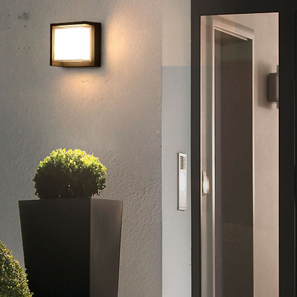 Modern Outdoor Wall Lights Round & Square Waterproof Designs for Gardens & Villas