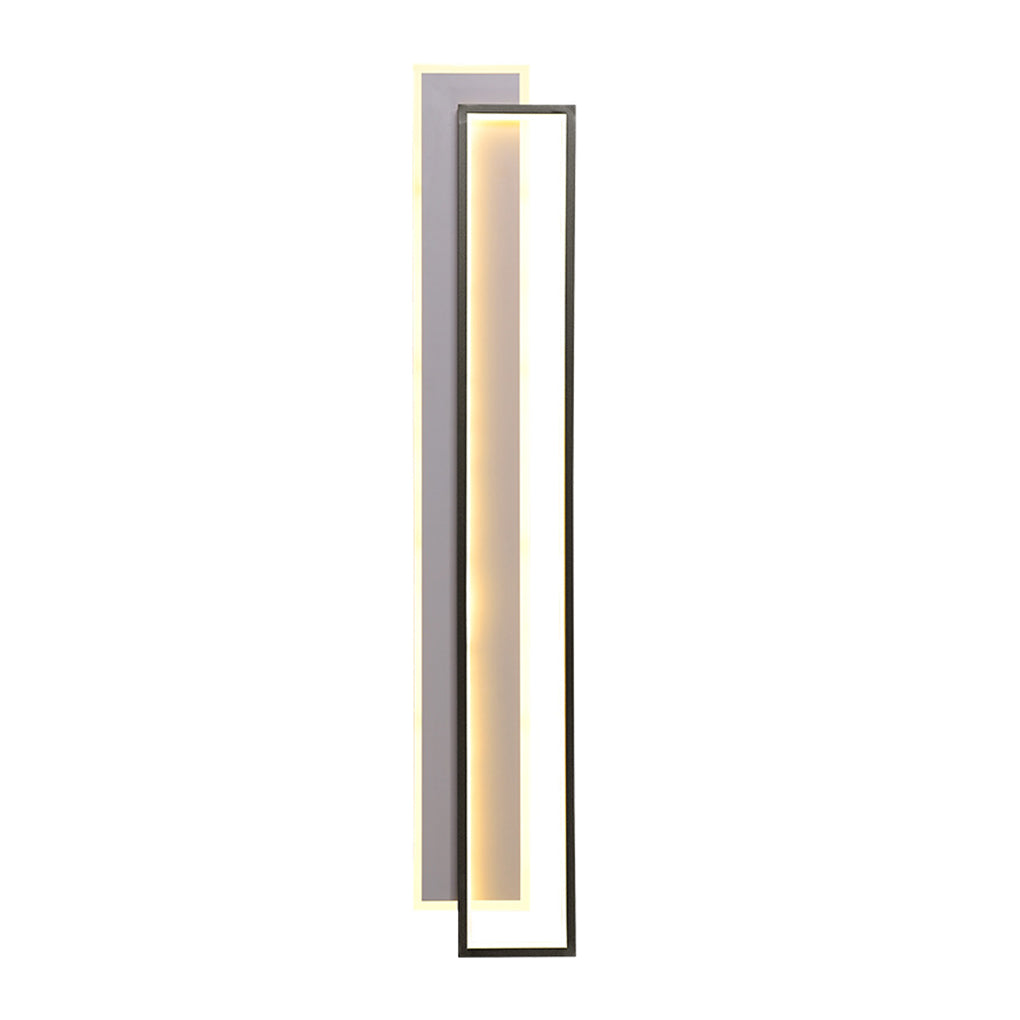 Minimalist Personalized Creative LED Three Color Dimming Strip Wall Lamp