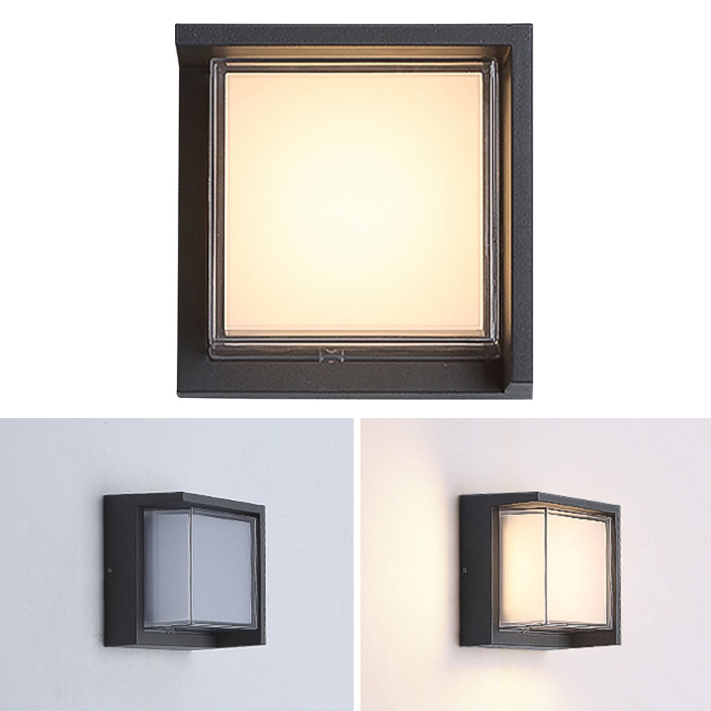 Modern Outdoor Wall Lights Round & Square Waterproof Designs for Gardens & Villas