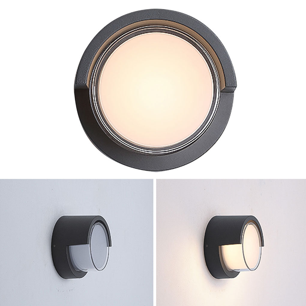 Modern Outdoor Wall Lights Round & Square Waterproof Designs for Gardens & Villas