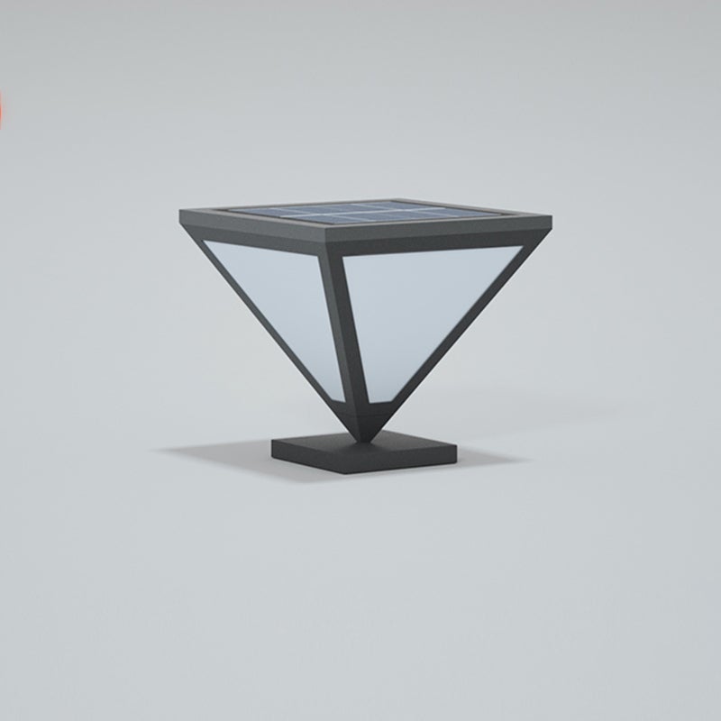 Solar Powered Geometric Shape LED Waterproof Solar Lights Outdoor Lamp