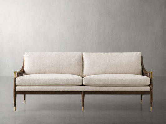 Fisher Cane Back Sofa