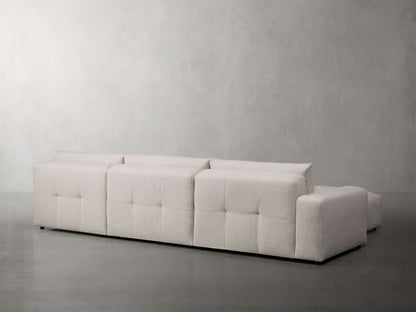 Keegan Four Piece Sectional with Ottoman