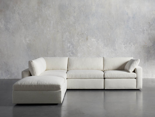 Beale Five-Piece Sectional with Ottoman