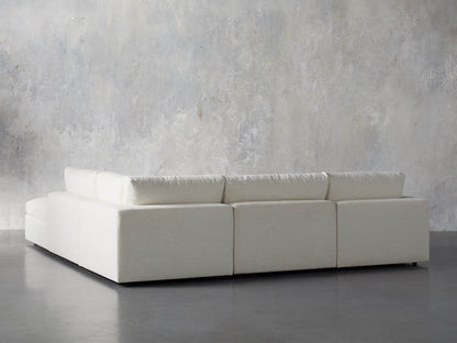 Beale Five-Piece Sectional with Ottoman