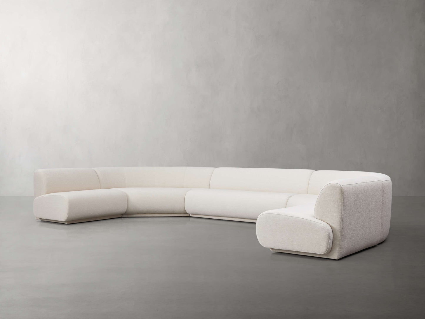 Gianni Five Piece Curved Sectional