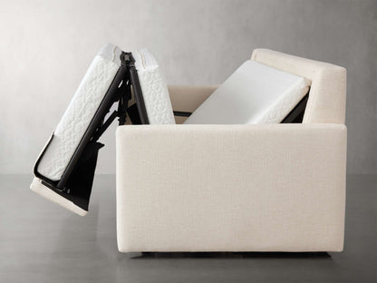 Kipton Luxury King Sleeper Sofa in Wiley Parchment