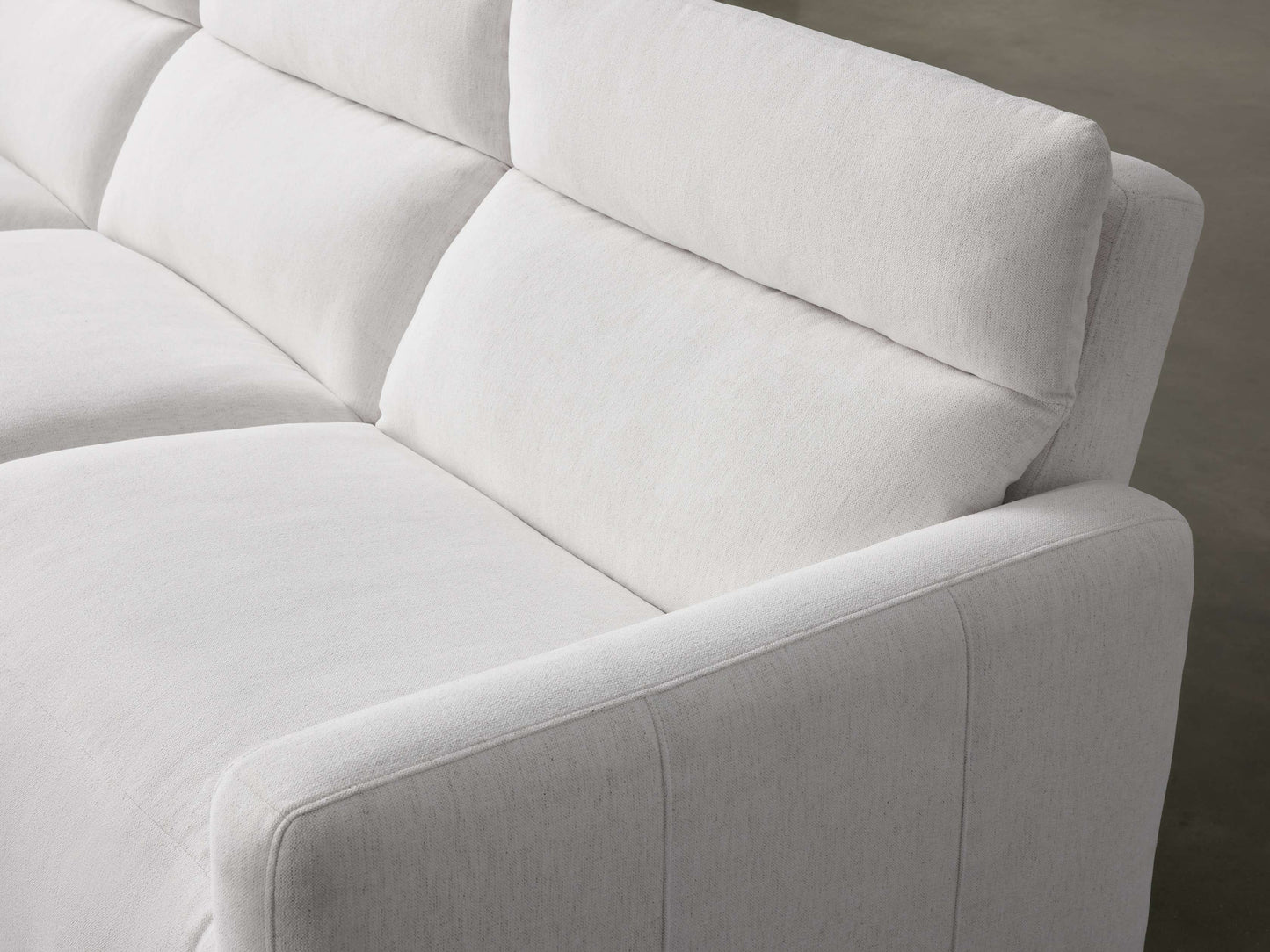 Rowland Tailored Three-Piece Motion Modular Sofa