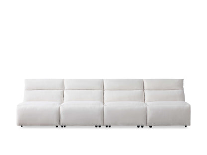 Rowland Tailored Four-Piece Armless Motion Modular Sofa
