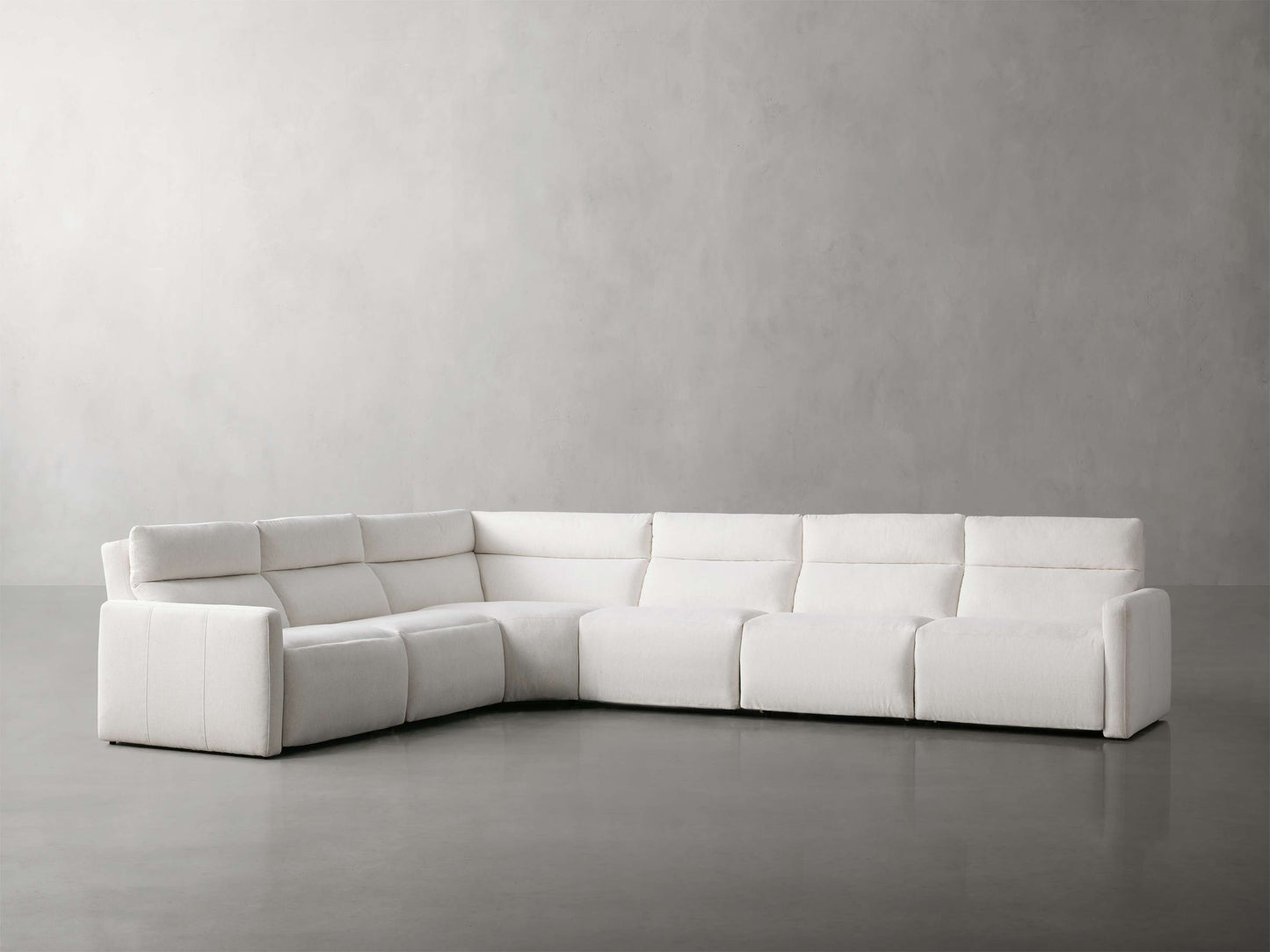 Rowland Tailored Six-Piece Motion Sectional