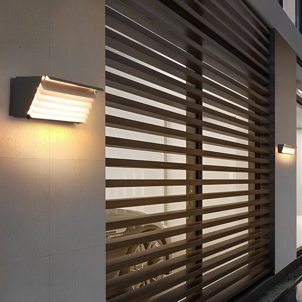 Creative Waterproof LED Modern Outdoor Wall Lamp Wall Sconce Lighting