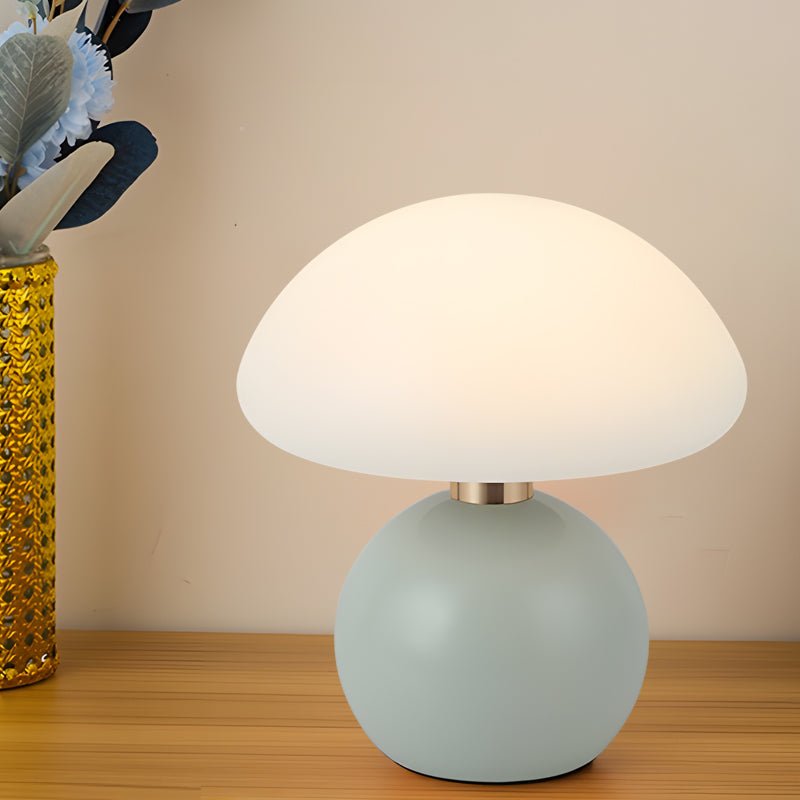 Touch Control Acrylic Mushroom Metal Ball Cute Kids Lamp