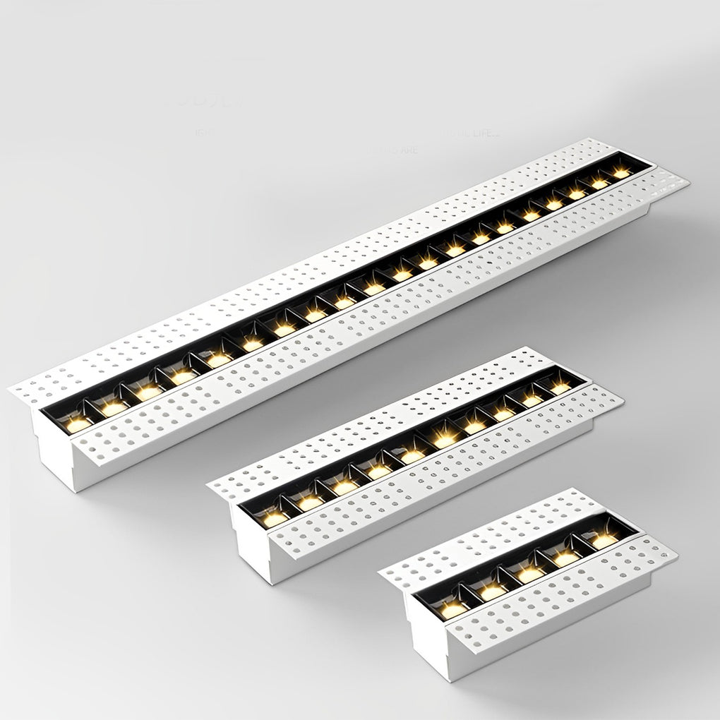 Linear Trimless Recessed Spotlight Magnetic COB Profile Unvisible LED Downlight