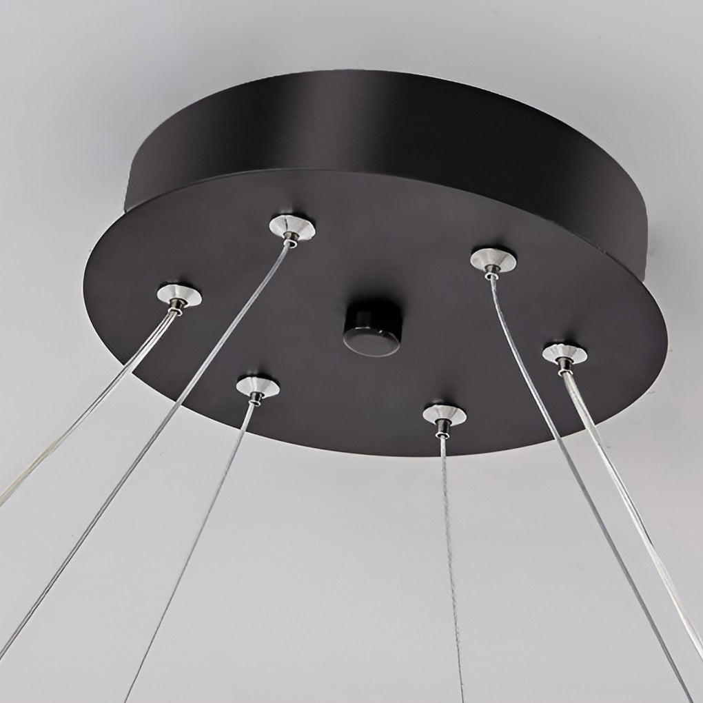 Minimalist 3 Step Dimming LED Nordic Chandelier Hanging Ceiling Lamp