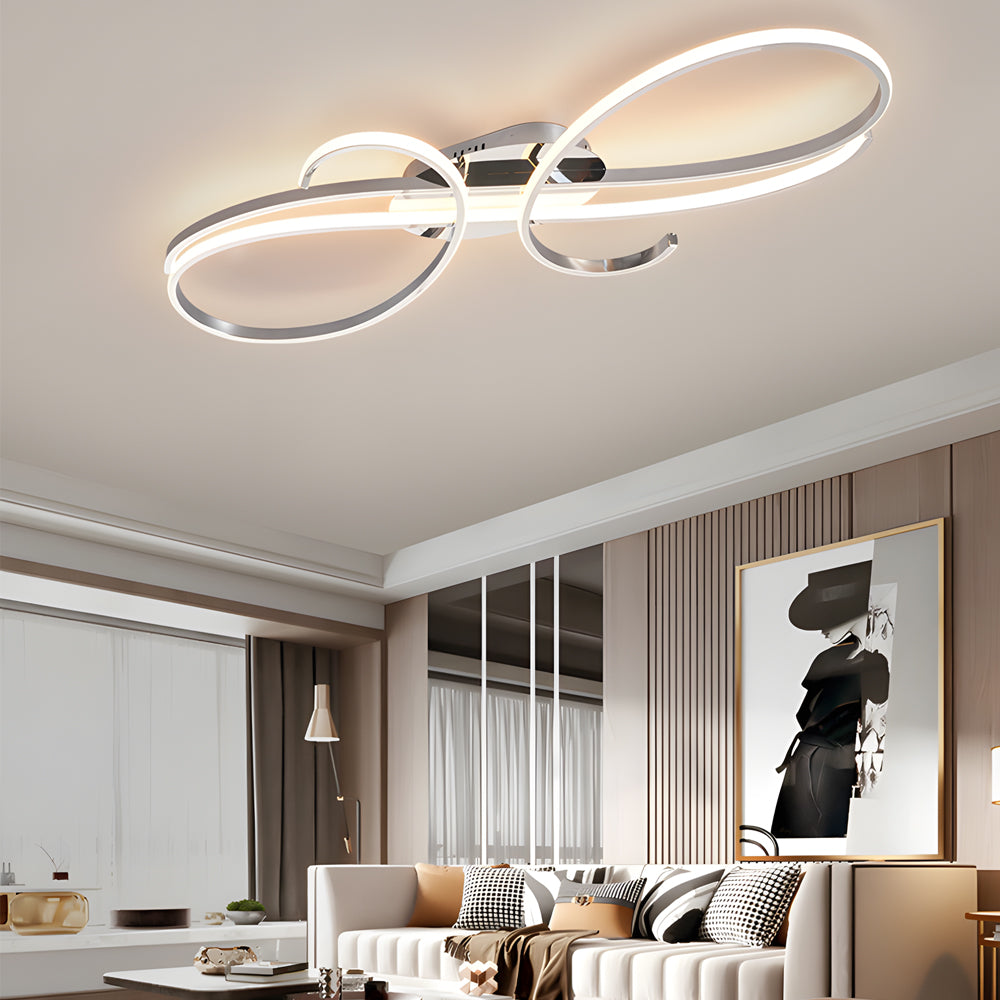 Musical Symbols Aluminum LED Ceiling Lights Ceiling Lighting