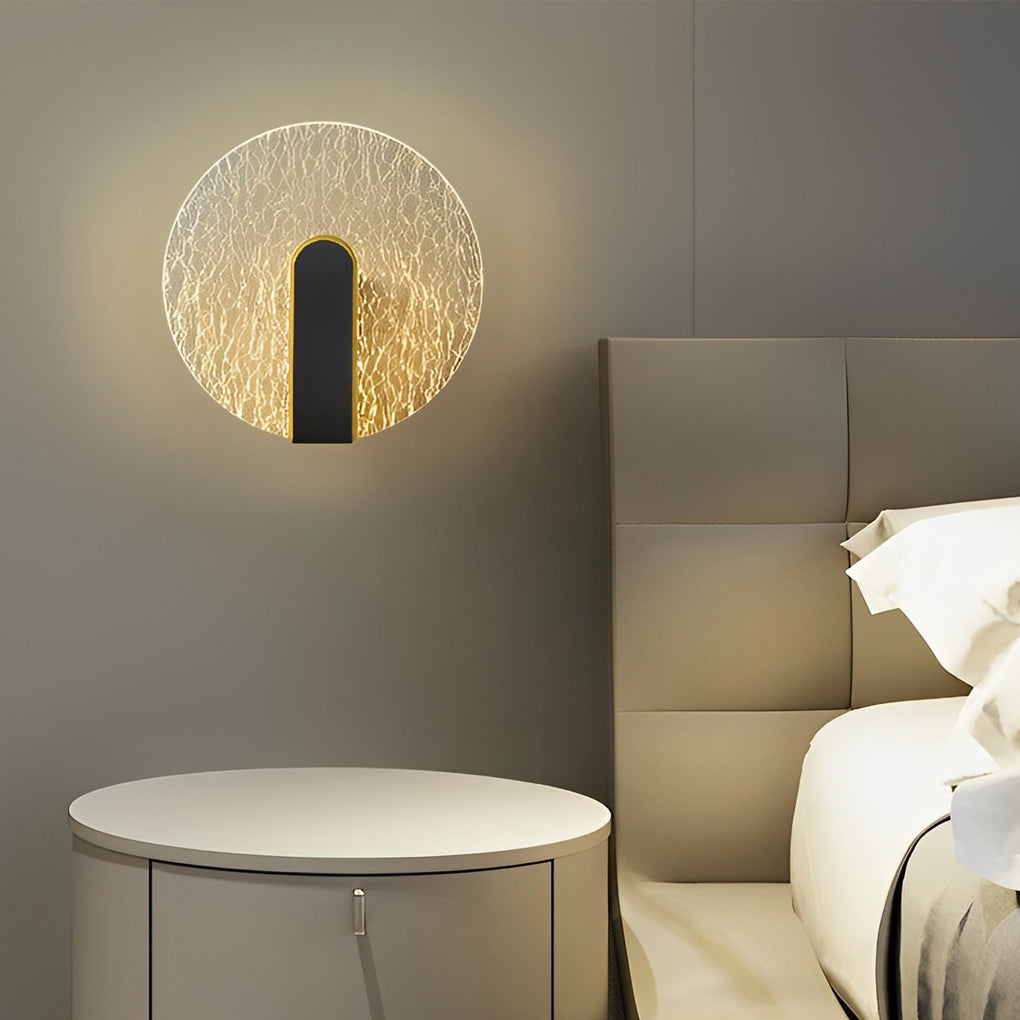 Minimalist Round Square LED Creative Modern Wall Lamp Bedside Lights