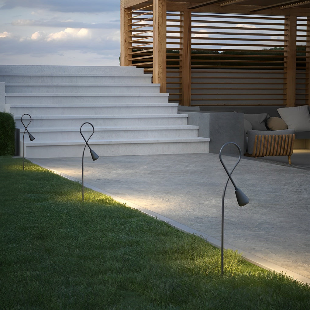 Waterproof Creative LED COB Aluminum Modern Outdoor Pathway Lights