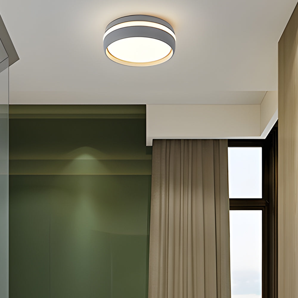 7.9-Inch Round Flush Mount Lighting LED Ceiling Light Acrylic Ceiling Lamp Ceiling-Mounted LED Light for Bedroom