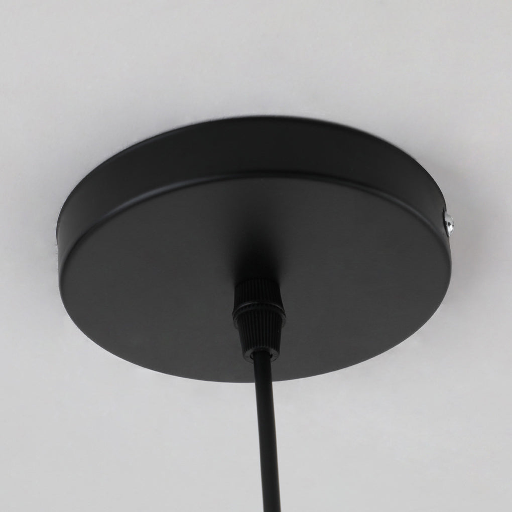 Ultra-thin Round Minimalist LED Nordic Pendant Light Kitchen Island Lighting