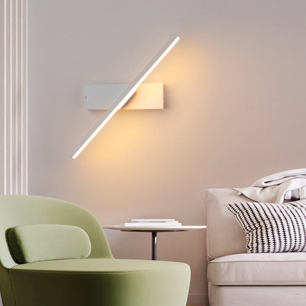 330° Rotatable Creative Strip LED Modern Wall Lamp Wall Sconce Lighting