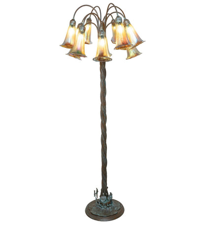 Amber 12 Light Floor Lamp