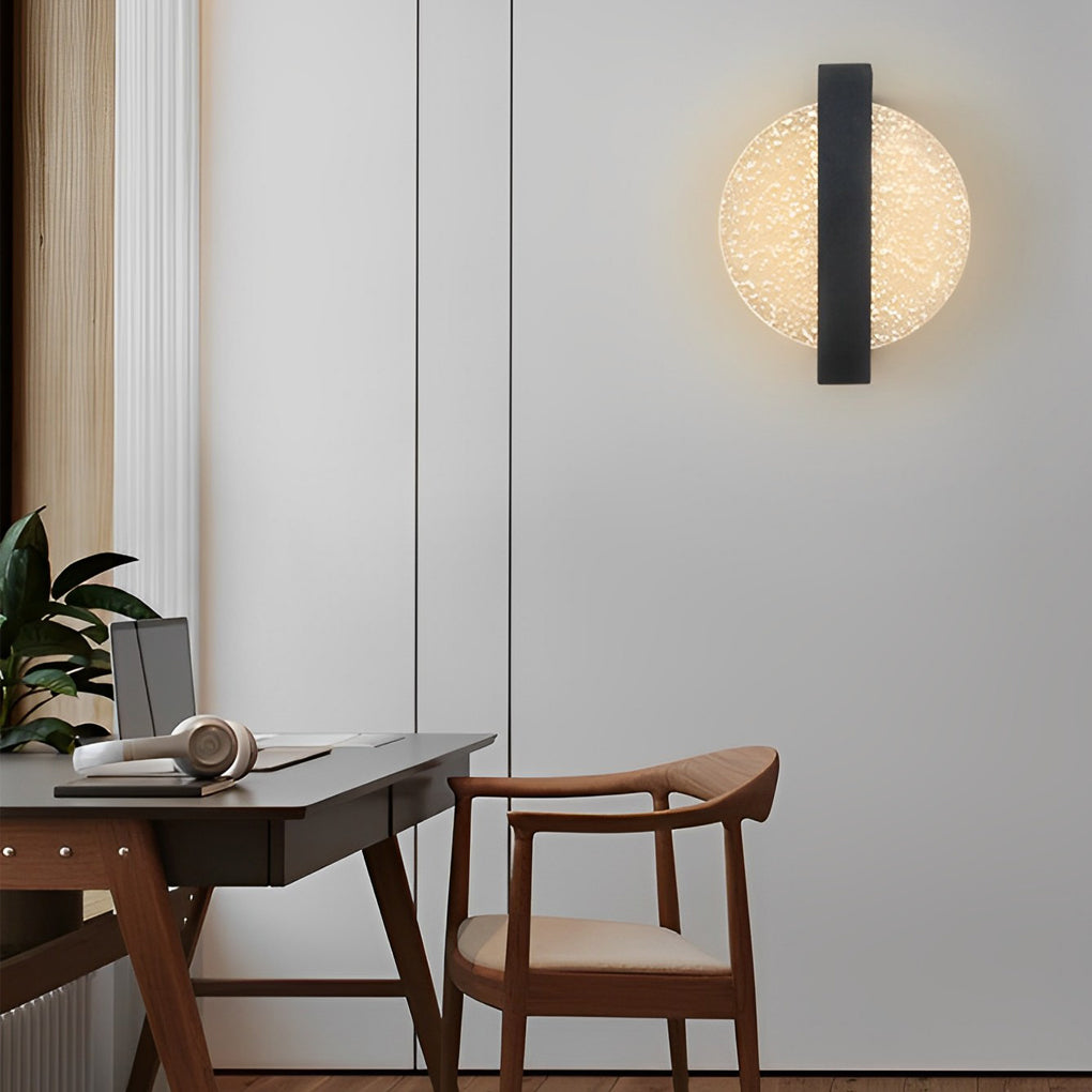 Round Square Semicircle Creative LED Nordic Bedside Wall Lamps Wall Lights