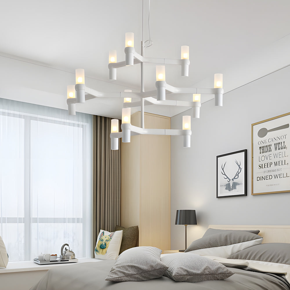 Creative Metal Special-Shaped Geometric LED Designer Nordic Chandelier