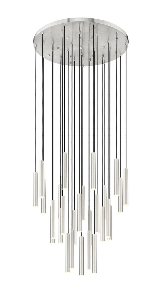 Forest LED chandelier by Z-Lite featuring a modern lightingdesign with multiple illuminated branches and a sleek, contemporary style.