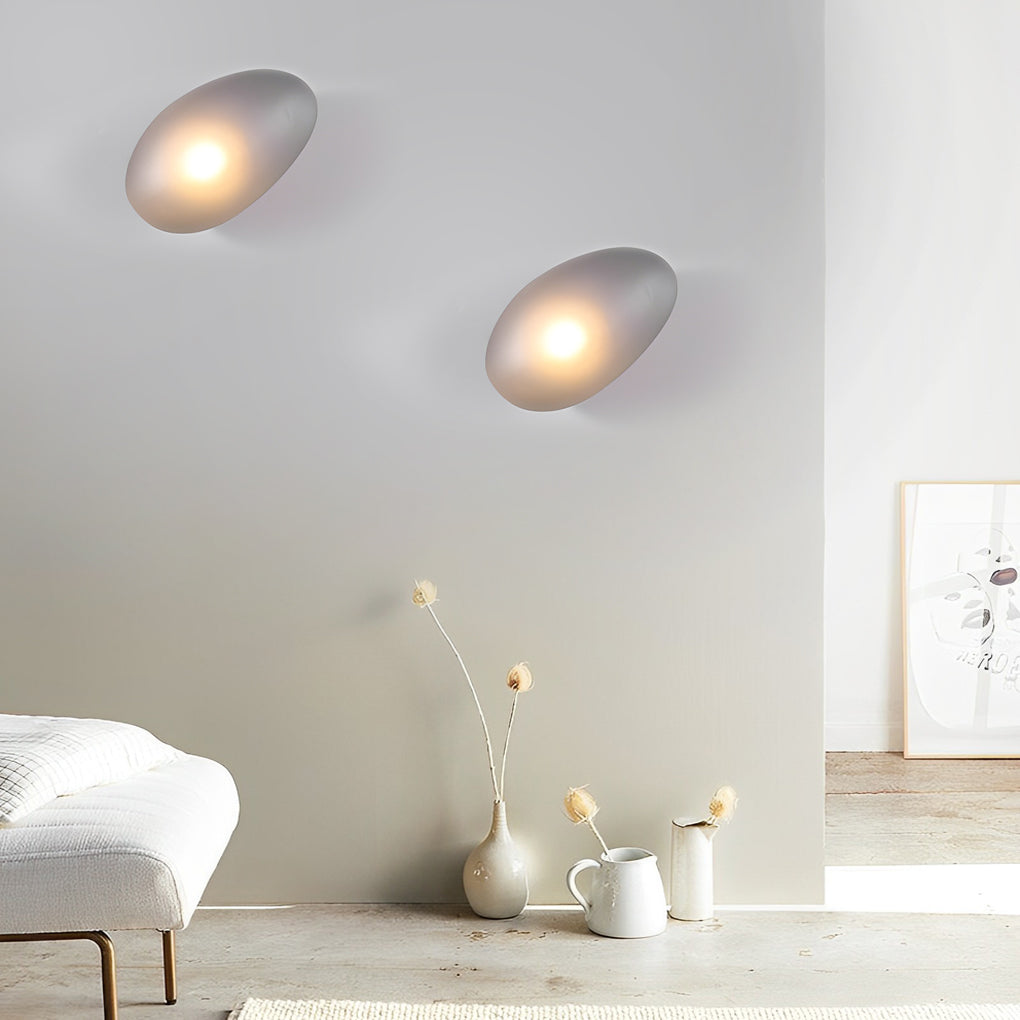 [Clearance Sale] Colorful Glass Pebbles LED Small Decor Modern Indoor Wall Sconces Lighting