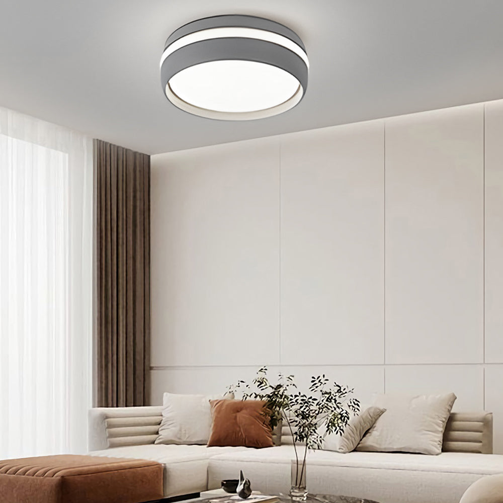 7.9-Inch Round Flush Mount Lighting LED Ceiling Light Acrylic Ceiling Lamp Ceiling-Mounted LED Light for Bedroom