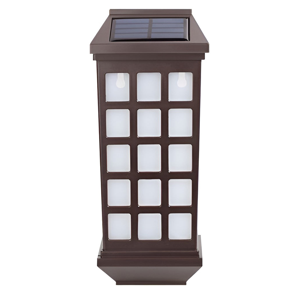 Solar LED Light-controlled Motion Sensor Modern Outdoor Wall Lamp