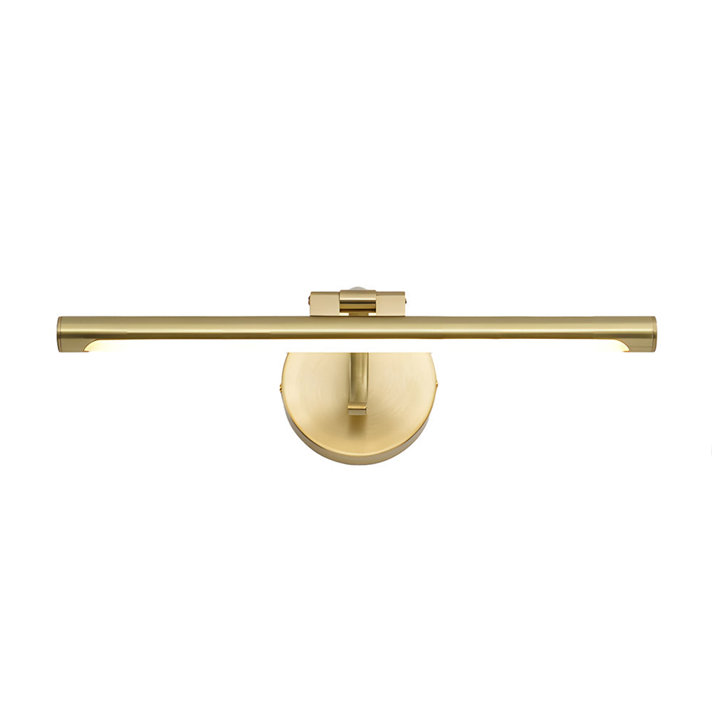 Sleek Rotatable Copper LED Bathroom Vanity Light Over Mirror Bath Bar