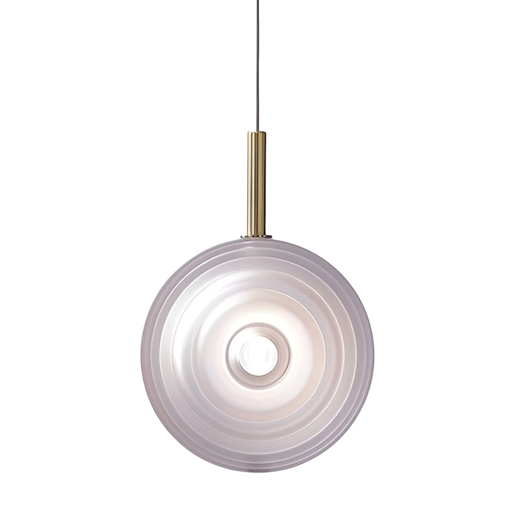 Creative Glass Round Modern Kitchen Island Lighting Pendant Light