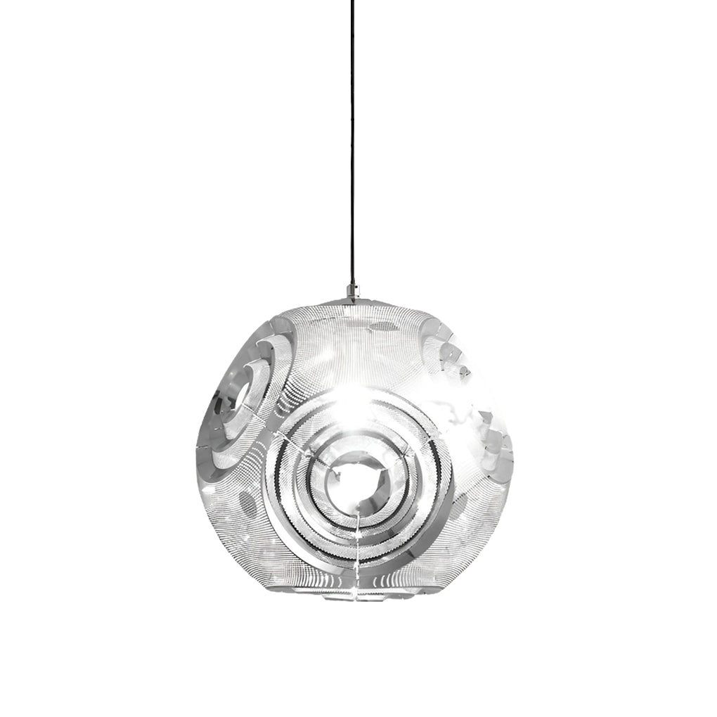 Creative Irregular Circular Stainless Steel Post-modern Chandelier Light