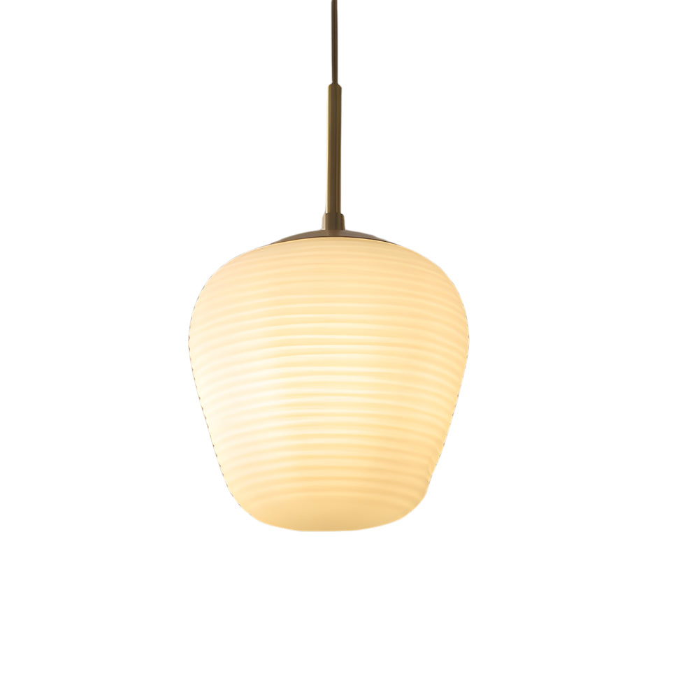 Rituals White Glass Pendant Light