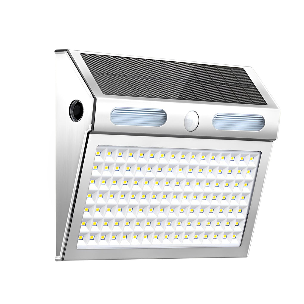 Rectangular Waterproof LED Motion Sensor Solar Wall Lights Outdoor Wall Lamp