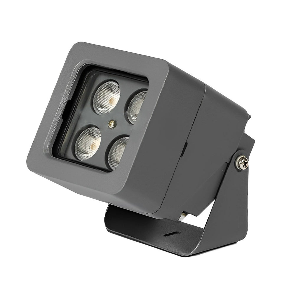 Adjustable Square Waterproof Colorful Spotlight Outdoor Wall Lights