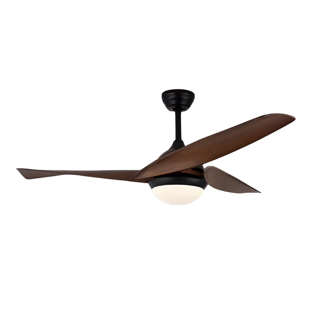 52 in. 3-Blade LED 6-Speed Quiet Ceiling Fan with Light and Remote Control