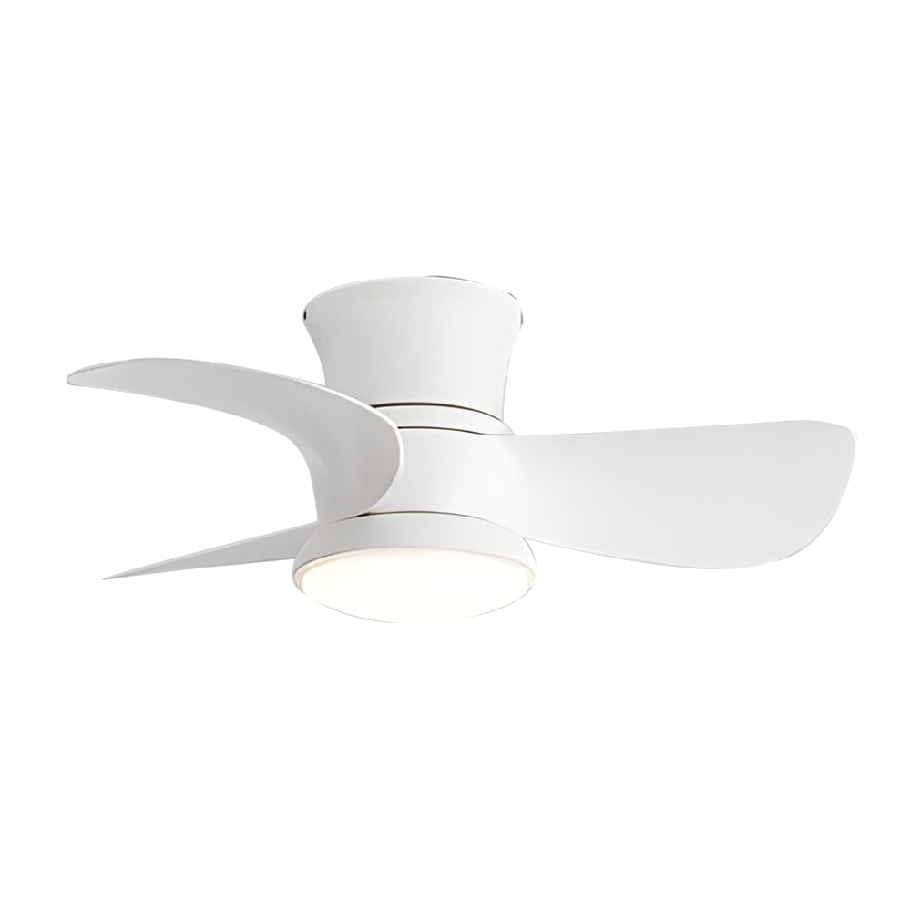 22''/31'' 3 Blades Cute Space-Saving Ceiling Fan Light with 6-Speed Remote Control