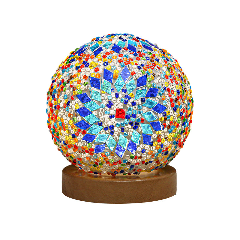 Stained Glass Table Lamp - Mosaic LED Lamp