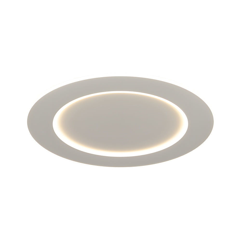 White Dimmable LED Circle Flush Ceiling Light