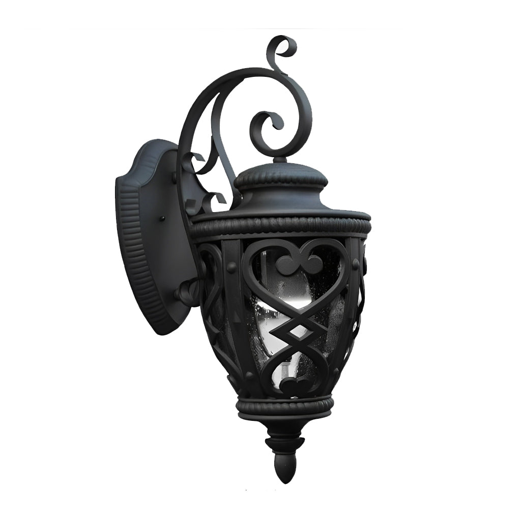 Retro Die-Casting Aluminum Waterproof American Outdoor Wall Light Fixture