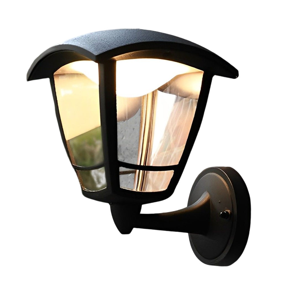 Retro Waterproof Black Vintage Outdoor Wall Lamp Plug in Wall Sconce Lighting