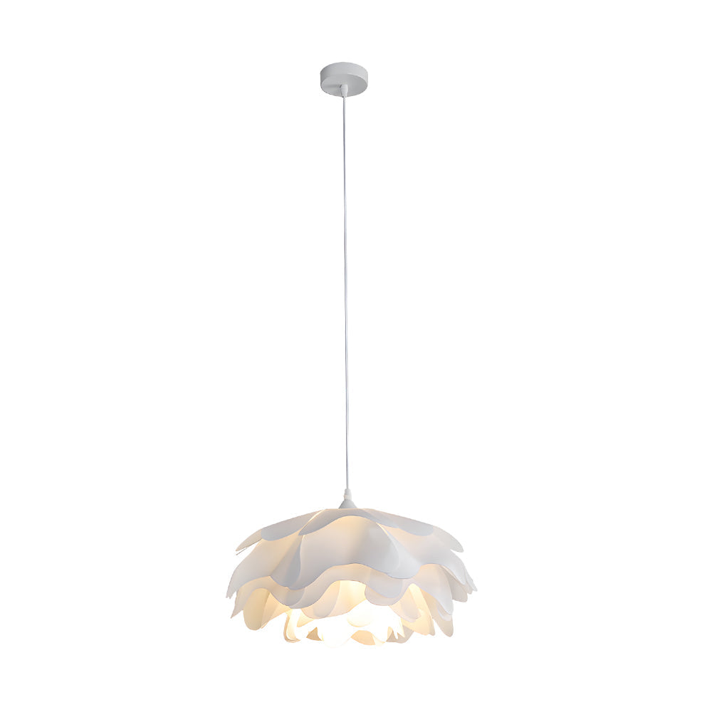 Versatile Acrylic Flower Pendant Lamp: Modern Design, 3-Step Dimming, Adjustable Hanging Cord